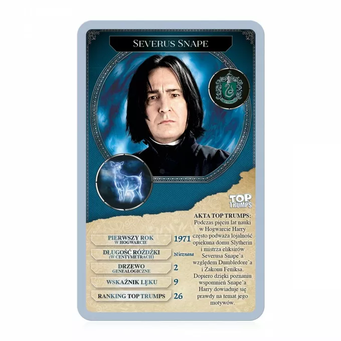 Winning Moves Gra Top Trumps Harry Potter 30 Czarodziejów i Czarownic