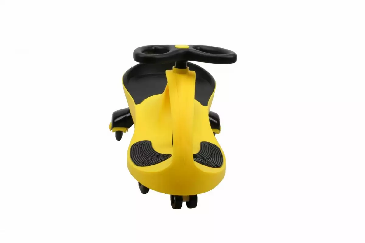 Hot Hit Jeździk Grawitacyjny Swing Car model 8097 Kauczukowe Koła LED żółty-czarny