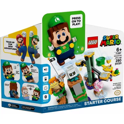 Klocki Super Mario 71387 - Przygody z Luigim - zestaw startowy