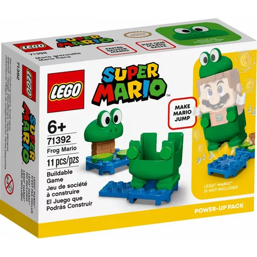 LEGO Klocki  Super Mario 71392 Mario żaba - ulepszenie