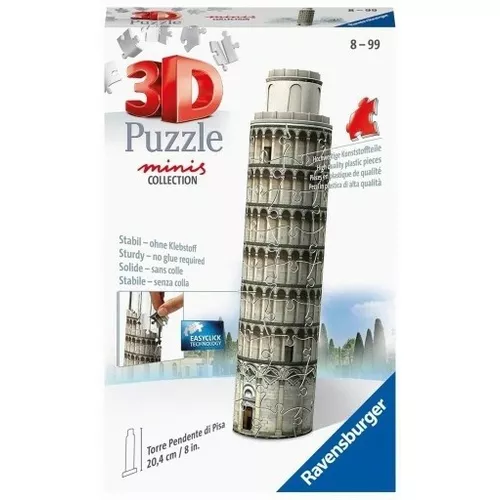 Ravensburger Polska Puzzle 3D Mini budowle. Krzywa Wieża w Pizie