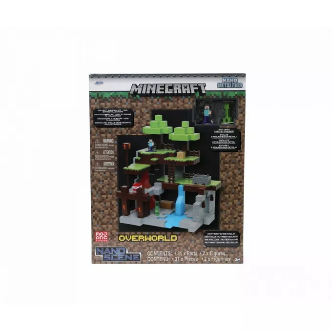Dickie Zestaw figurek Jada Minecraft Nano Scene Overworld
