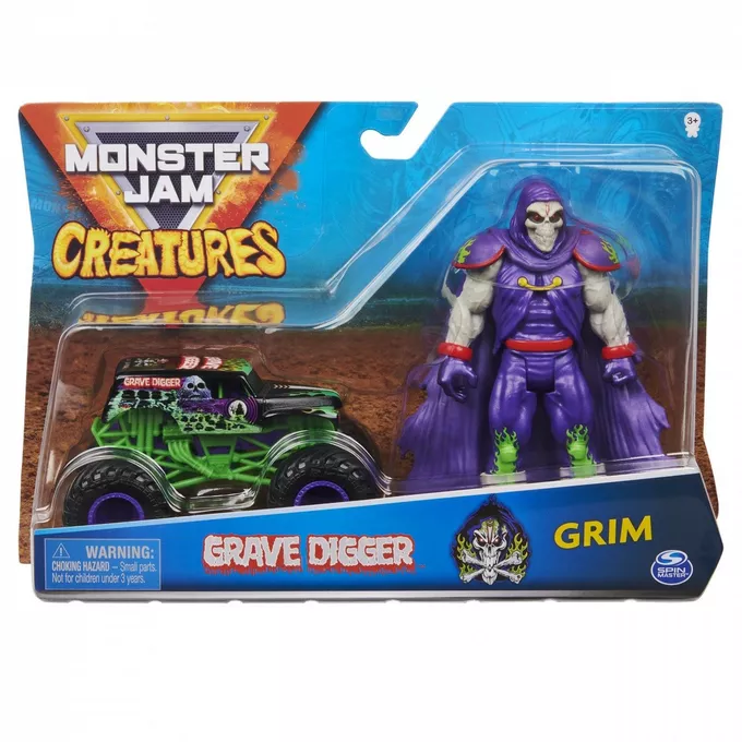 Pojazd Monster Jam 1/64 Grave Digger 2