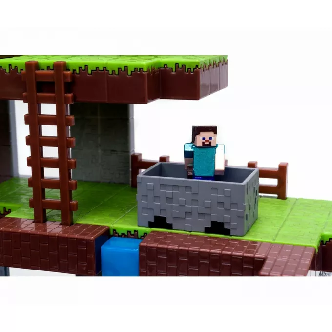 Zestaw figurek Jada Minecraft Nano Scene Overworld