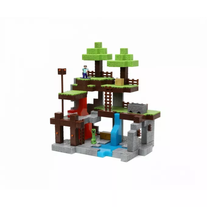 Zestaw figurek Jada Minecraft Nano Scene Overworld