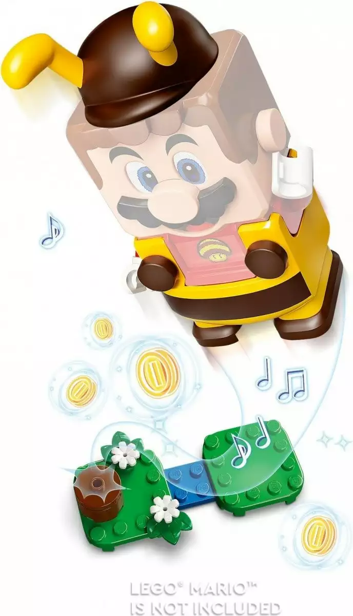 LEGO Klocki Super Mario 71393 Mario pszczoła - ulepszenie