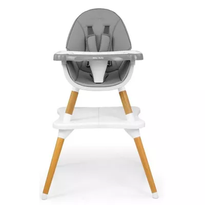 Krzesełko do karmienia 2w1  Malmo Grey