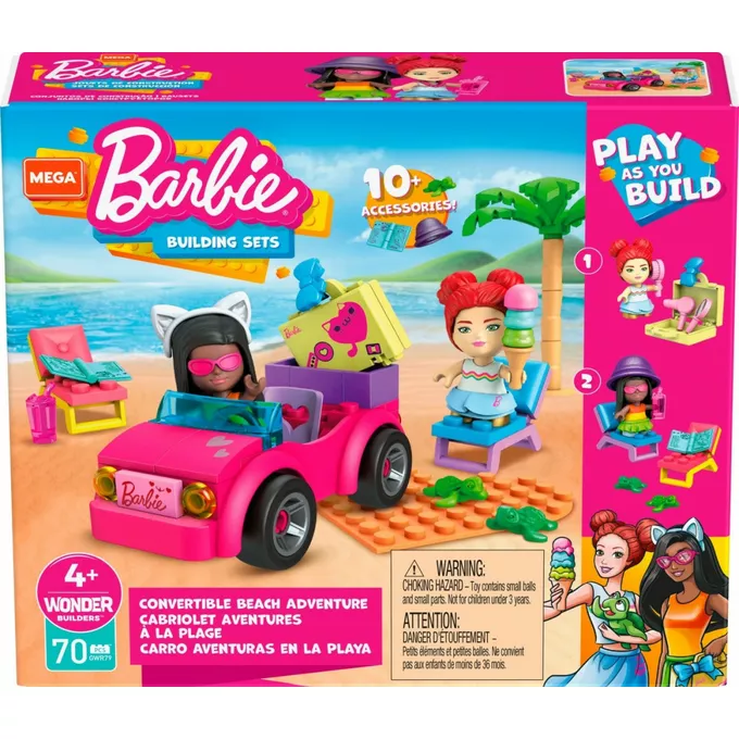Zestaw figurek Barbie Plażowanie w Malibu
