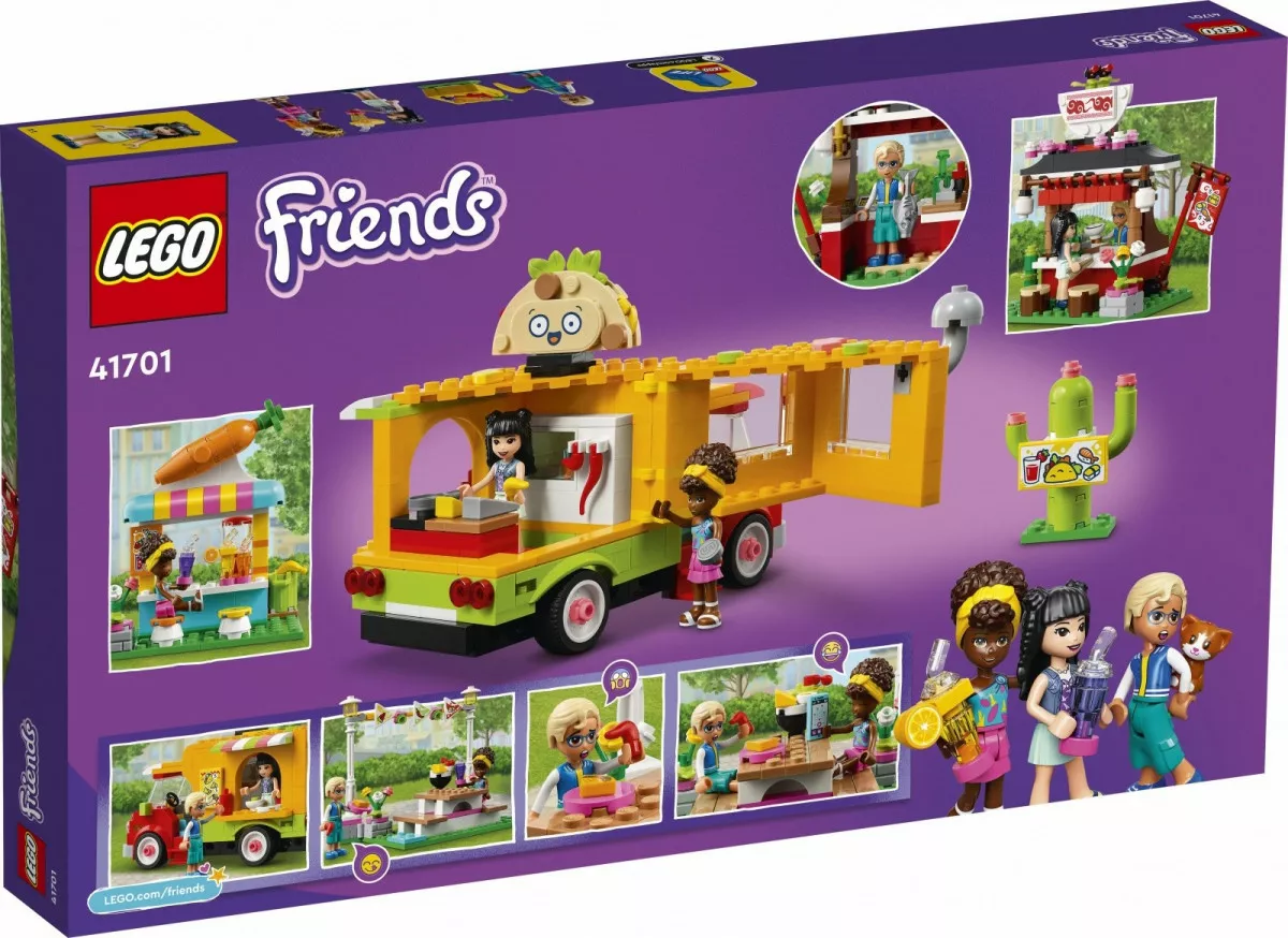 LEGO Klocki Friends 41701 Stragany z jedzeniem
