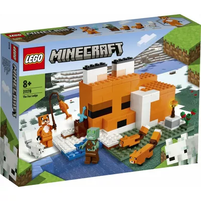LEGO Klocki Minecraft 21178 Siedlisko lisów