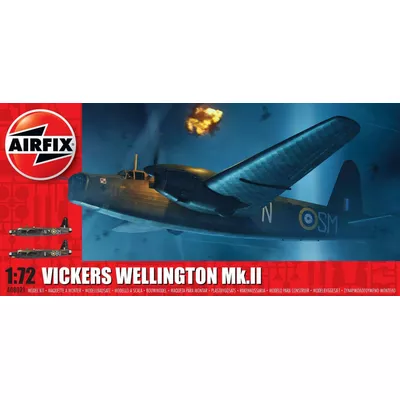Model do sklejania Vickers Wellington Mk.II 1/72