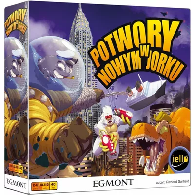 Portal Games Gra Potwory w Nowym Jorku