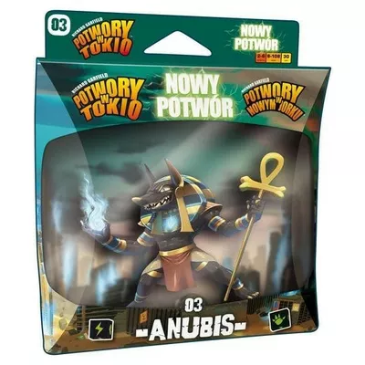 Portal Games Gra Potwory w Tokio Anubis Dodatek