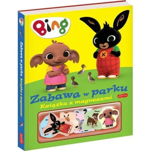 Harper Collins Książeczka Bing. Zabawa w parku. Książka z magnesami