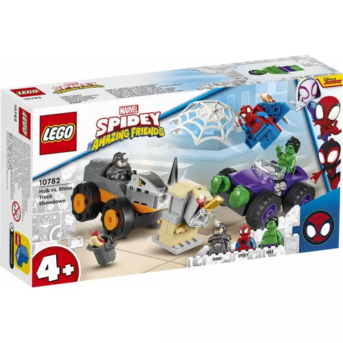 LEGO Klocki Super Heroes 10782 Hulk kontra Rhino - starcie pojazdów