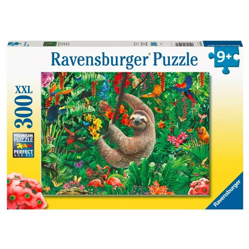 Ravensburger Polska Puzzle dla dzieci 2D Leniwiec 300 elementów