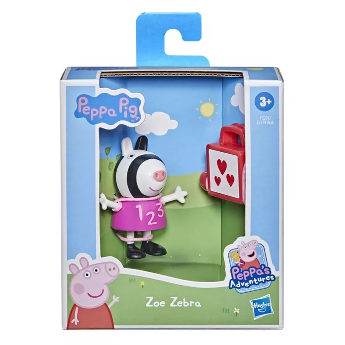 Figurka Świnka Peppa Zabawa z przyjaciółmi Zebra Zoe