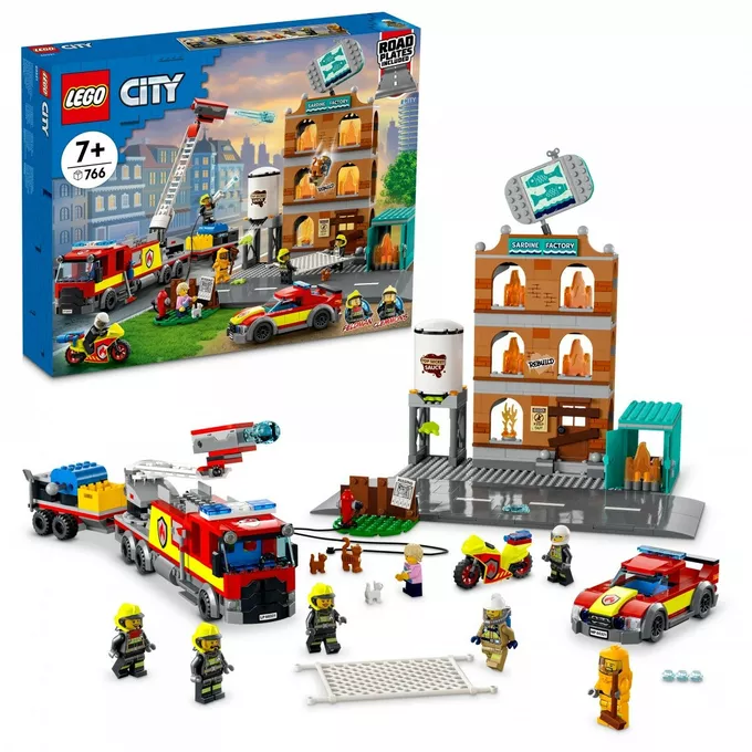 Klocki City 60321 Straż pożarna
