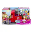 Lalka Barbie Chelsea Wóz strażacki Zestaw