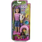 Lalka Barbie Kemping Skipper i zwierzątko Zestaw