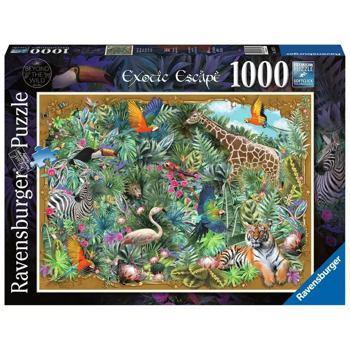 Puzzle 2D 1000 elementów W głębi dziczy
