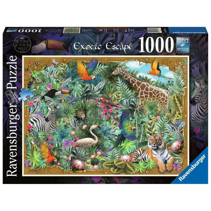 Ravensburger Polska Puzzle 2D 1000 elementów W głębi dziczy
