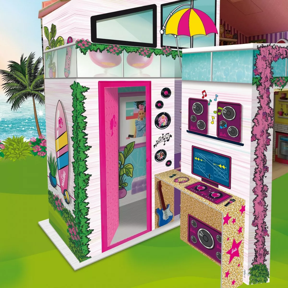 Lisciani Domek dla lalek Dream summer Barbie