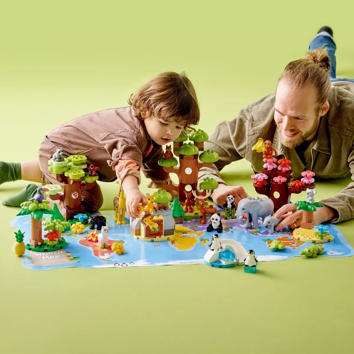 LEGO Klocki DUPLO 10975 Dzikie zwierzęta świata