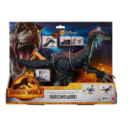 Mattel Figurka Jurassic World Dinozaur Megaszpony atak z dźwiękiem