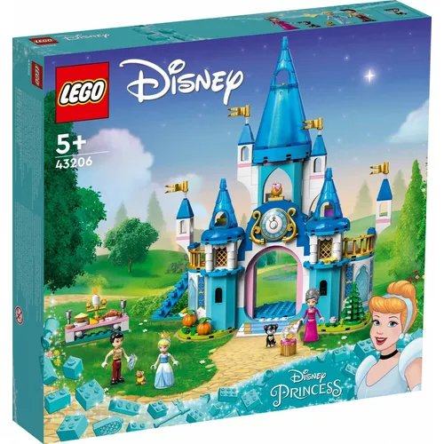LEGO Klocki Disney Princess 43206 Zamek Kopciuszka i księcia z bajki