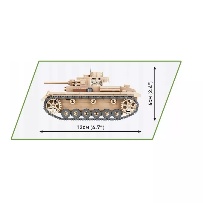 Klocki Panzer III Ausf. J