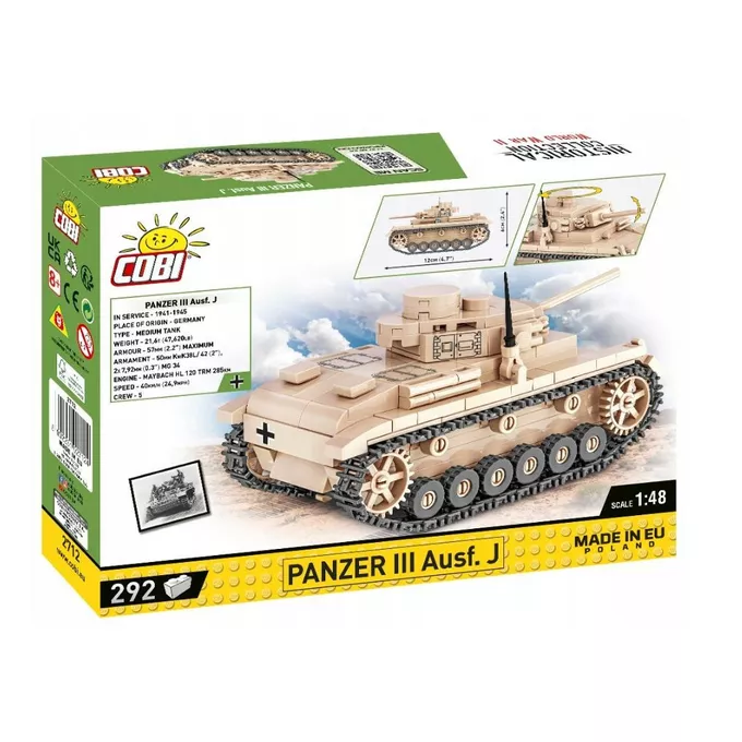 Klocki Panzer III Ausf. J