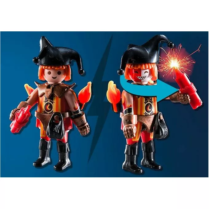Zestaw z figurkami Novelmore 70904 Atak smoka