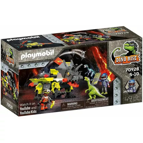 Playmobil Zestaw DINO Rise 70928 Robo-Dino Maszyna bojowa
