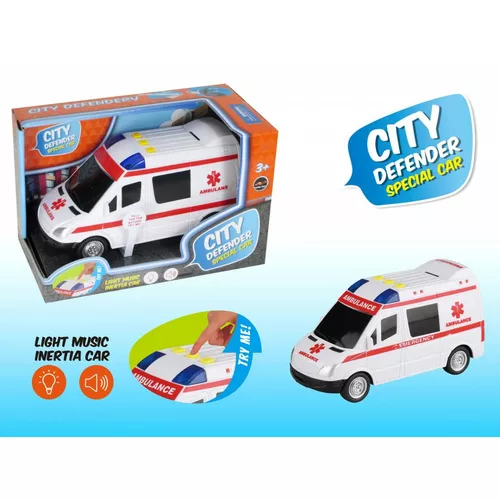 Madej Pojazd Ambulans ze światłem i dźwiękiem