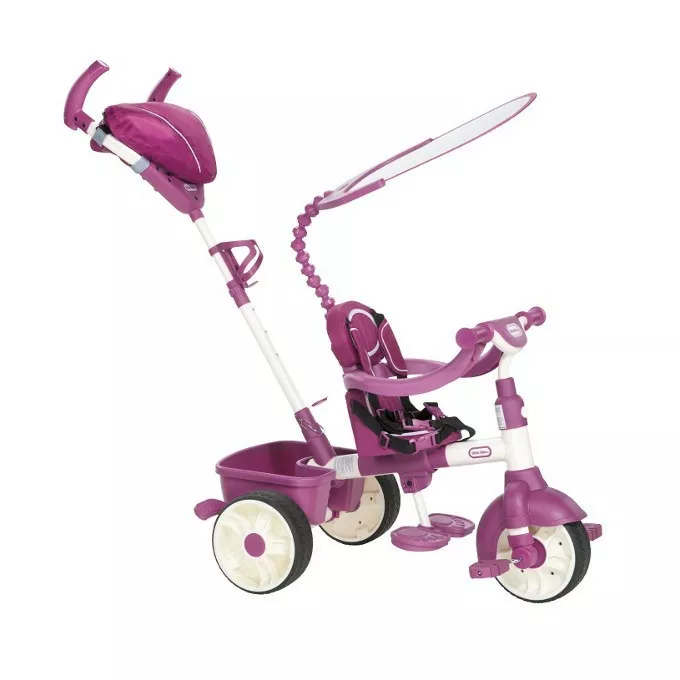 4-in-1 Sports Edition Trike Pink