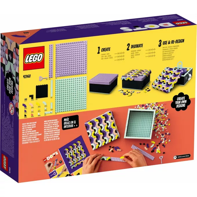 LEGO Klocki DOTS 41960 Duże pudełko