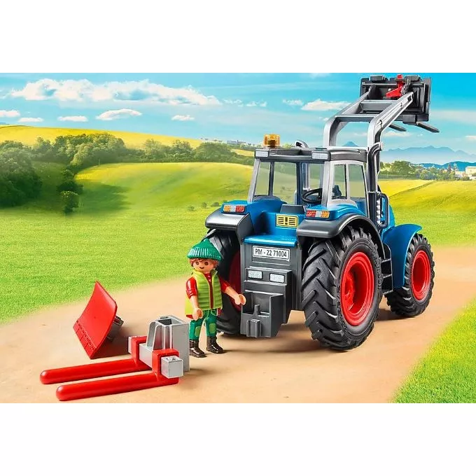 Playmobil Klocki Zestaw z figurkami Country 71004 Duży traktor z akcesoriami