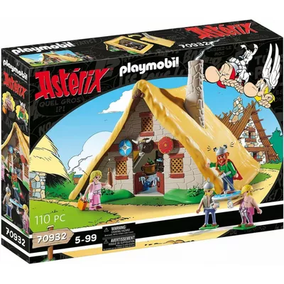 Playmobil Zestaw figurek Asterix 70932 Chata Asparanoiksa