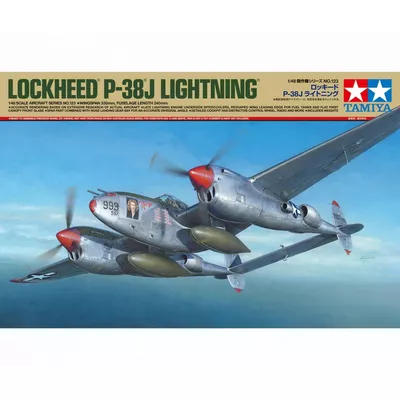 Tamiya Model plastikowy Lockheed P-38J Lightning