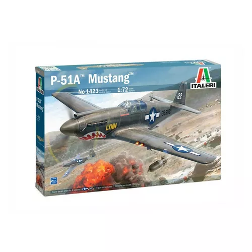 Italeri Model plastikowy P-51A Mustang 1/72