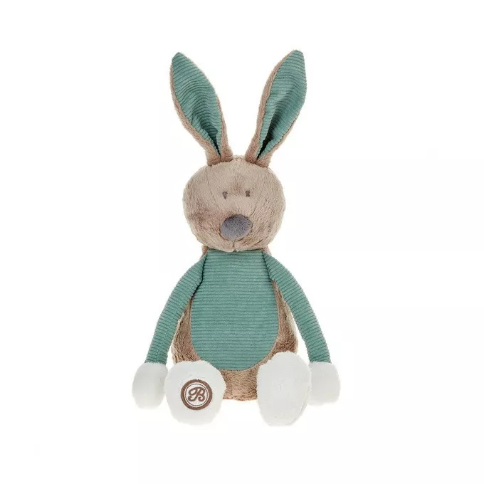 Beppe Maskotka Królik Enzo beżowo-miętowy 20 cm