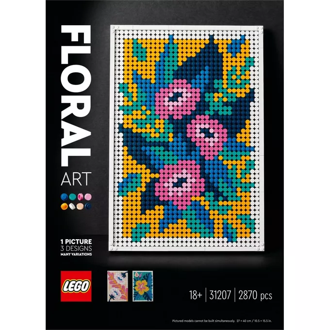 LEGO Klocki ART 31207 Sztuka kwiatowa