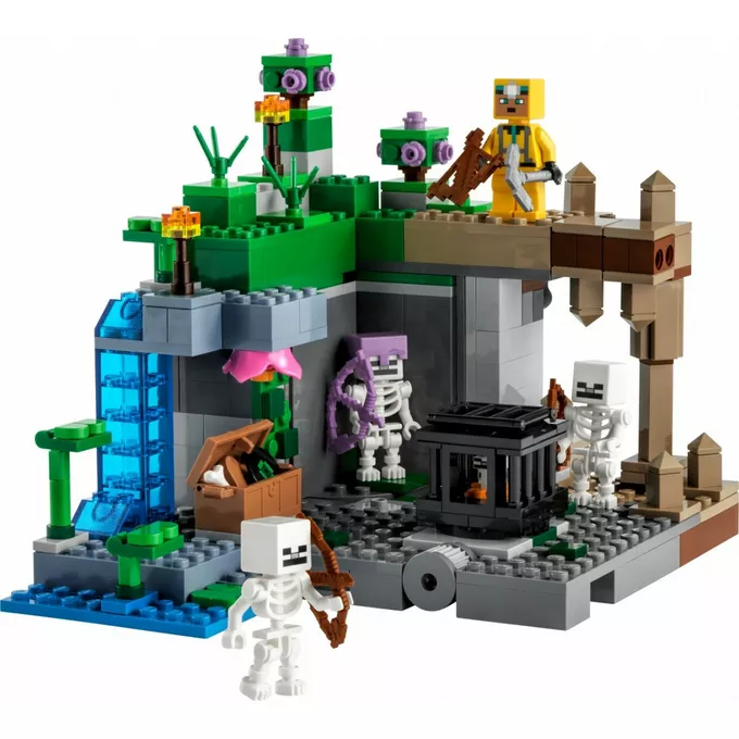LEGO Klocki Minecraft 21189 Lochy Szkieletów