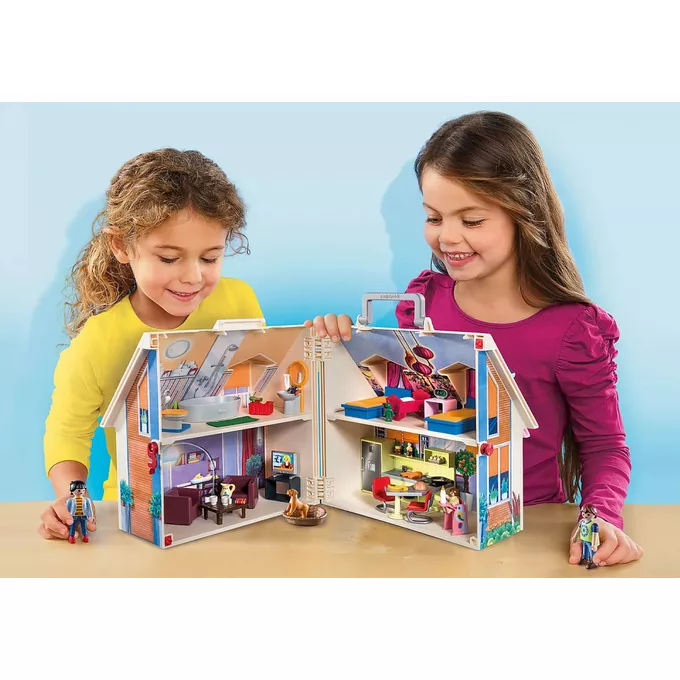 Playmobil Przenośny domek dla lalek Dollhouse 70985