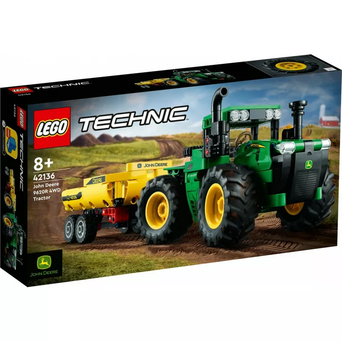 LEGO Klocki Technic 42136 Traktor John Deere 9620R 4WD