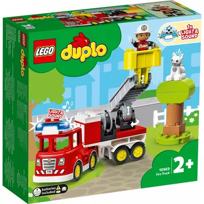LEGO Klocki DUPLO 10969 Wóz strażacki