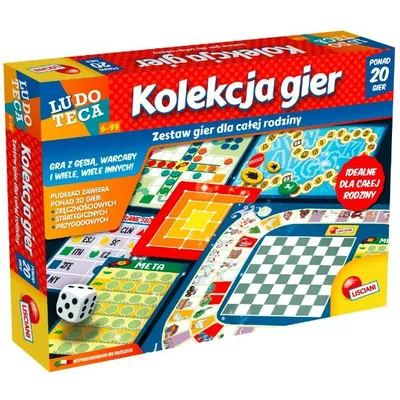 Lisciani Zestaw 20 gier Ludoteca