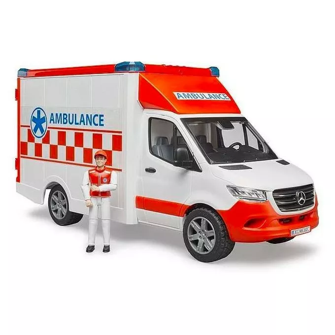BRUDER Pojazd Mercedes-Benz Sprinter Ambulans z figurką i modułem