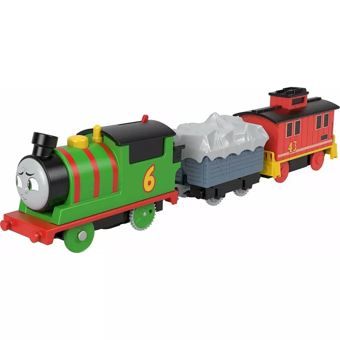 Fisher Price Pociąg Tomek i Przyjaciele Percy i Wózek Hamulcowy Bruno